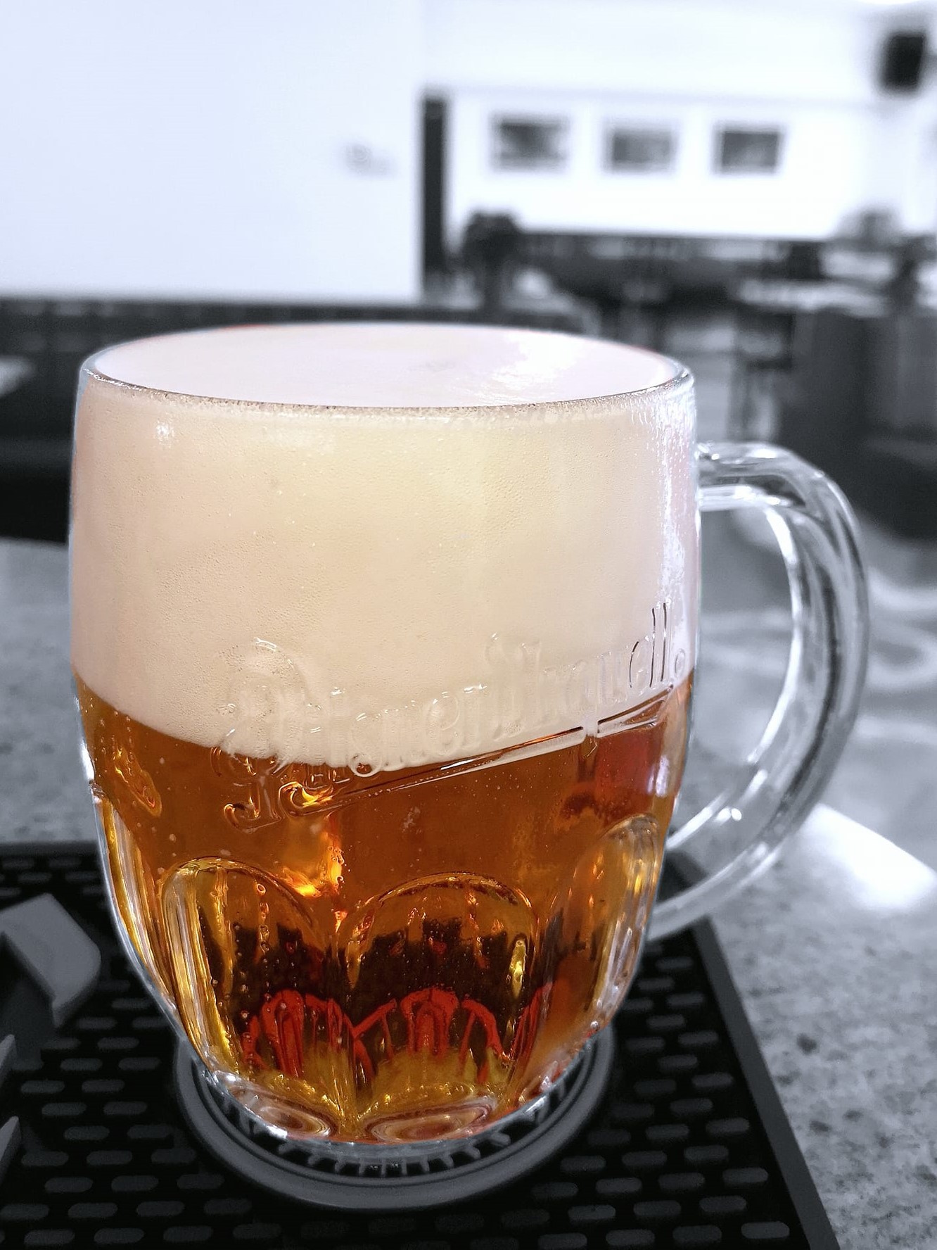 Plzeňské pivo v Coffe Baru v Plzni